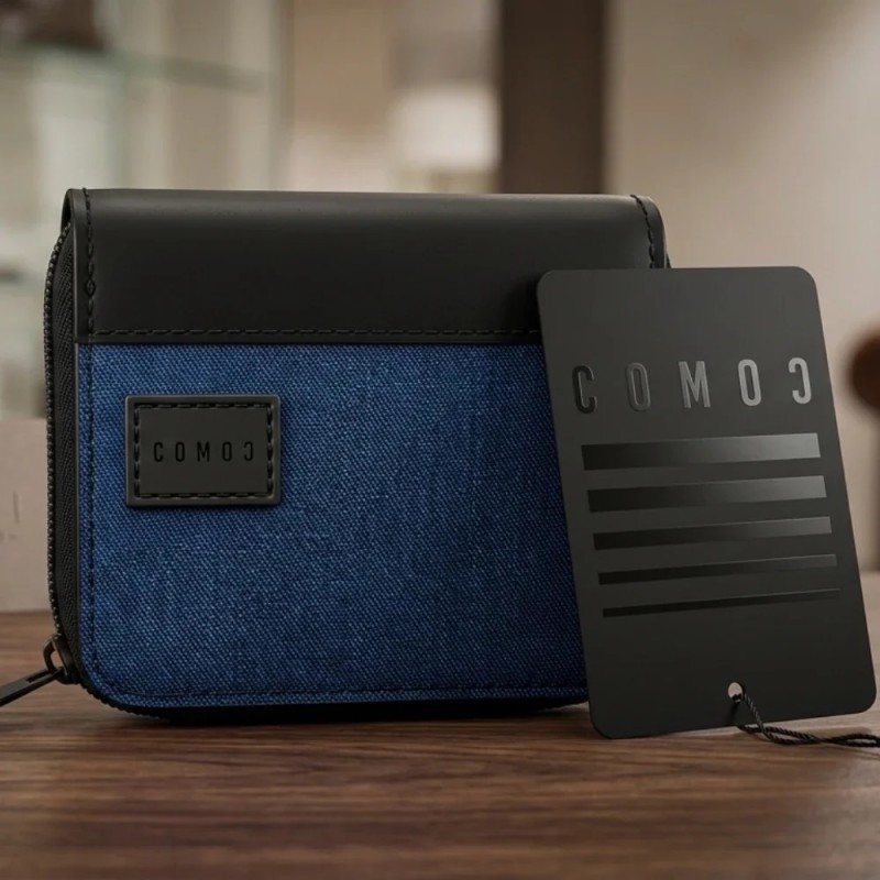 il-portafoglio-da-uomo-comix-campus-blu-con-zip