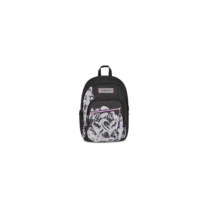 seven-zaino-scuola-dual-detach-plumpy-line-girl-nero-32-l-doppio-scomparto-multifunzione-zaino