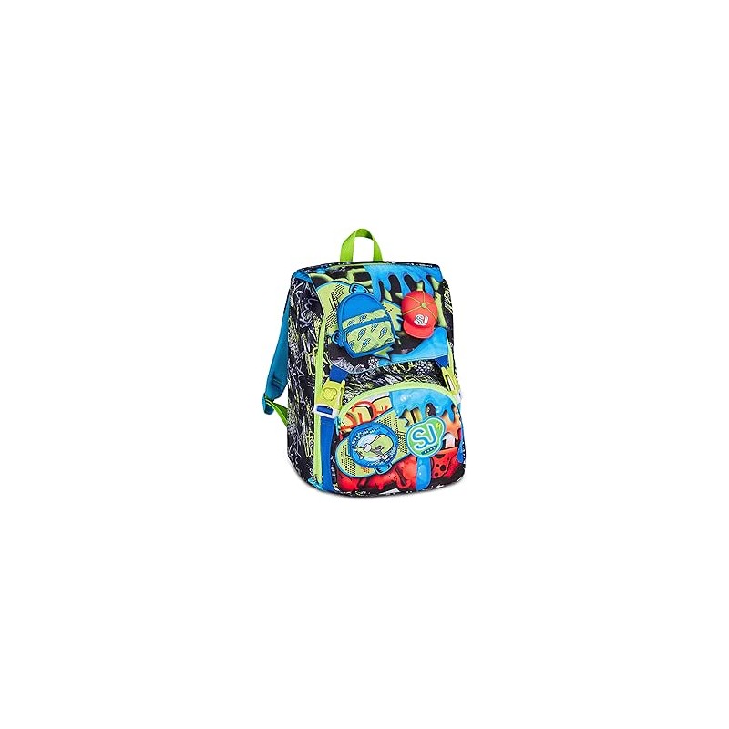 sj-gang-style-jam-gang-zaino-scuola-estensibile-soft-pouch-boy-nero-24l-zip-laterali-applicazion