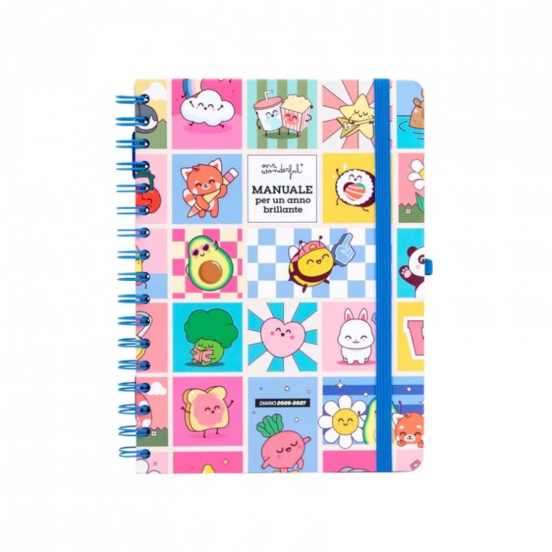 diario-scolastico-mr-onderful-202627-settimanale--manuale-per-un-anno-brillante