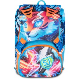 zaino-sj-gang-style-jam-gang-estensibile-big-speed-animal-boy-celeste-24-l-zip-laterali-o