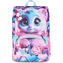 zaino-sj-gang-style-jam-gang-estensibile-big-magical-fantasy-girl-rosa-24-l-zip-laterali