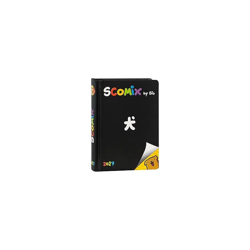 comix-scomix-by-sio--agenda-giornaliera-16-mesi-diario-20262027-per-scuola-elementare-e-media-co