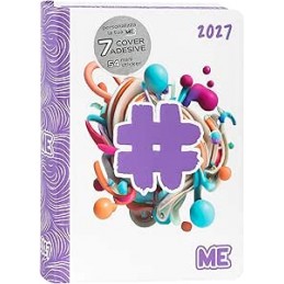 me-my-evolution--agenda-2027-giornaliera-16-mesi-diario-per-ragazzi-e-ragazze-con-copertina-morbi