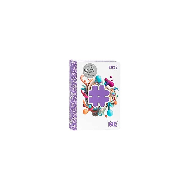 me-my-evolution--agenda-2027-giornaliera-16-mesi-diario-per-ragazzi-e-ragazze-con-copertina-morbi