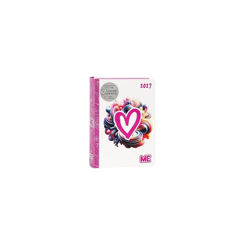 me-my-evolution--agenda-2027-giornaliera-16-mesi-diario-per-ragazzi-e-ragazze-con-copertina-morbi