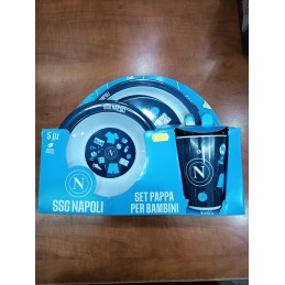 ssc-napoli-set-pappa-per-bambini-blu