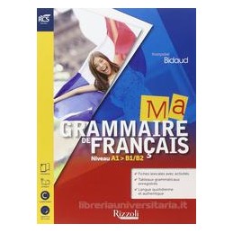 MA GRAMMAIRE DE FRANCAIS SET MAIOR+2CD+SOLUZIONI
