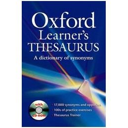 OXFORD LEARNER`S THESAURUS  SYNONYMS +CD